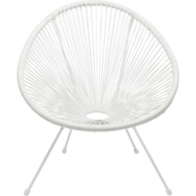 Kare Design Sillón acapulco blanco Kare Design Sillón acapulco blanco