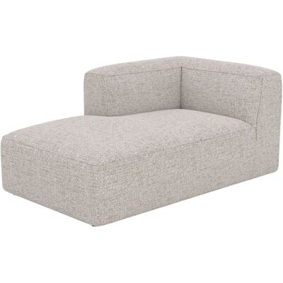 Maison Pavane Diván de esquina izquierda para sofá modular de tela beige Maison Pavane Diván de esquina izquierda para sofá modular de tela beige