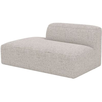 Maison Pavane Diván con respaldo a la derecha para sofá modular en tela beige Maison Pavane Diván con respaldo a la derecha para sofá modular en tela beige