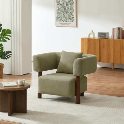 Baita Sillón de 1 plaza, tejido caqui Baita Sillón de 1 plaza, tejido caqui
