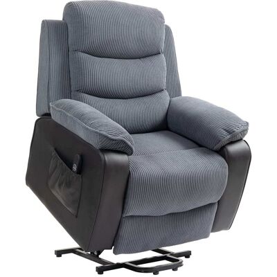Homcom Sillón levanta personas 96x96x108 cm gris oscuro Homcom Sillón levanta personas 96x96x108 cm gris oscuro