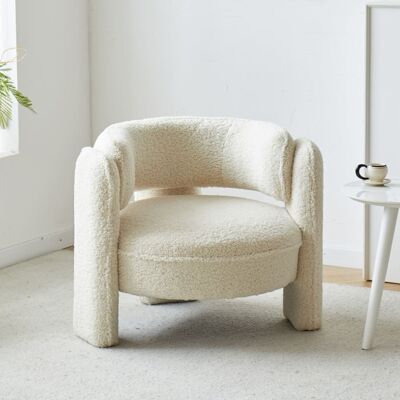 Nordlys Sillón escandinavo 1 plaza en lana Nordlys Sillón escandinavo 1 plaza en lana