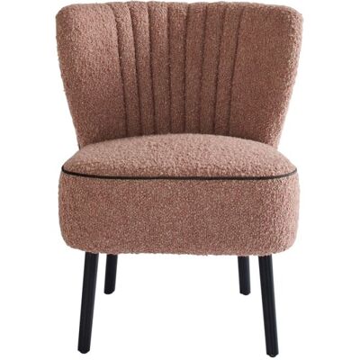 Signature Sillón de tela rosa Signature Sillón de tela rosa