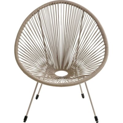 Kare Design Sillón acapulco mono greige Kare Design Sillón acapulco mono greige