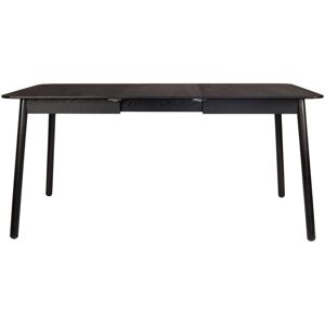 Zuiver Mesa extensible 120/162x80cm en madera negra