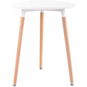 CLP Mesa triangular para 2 personas en Madera Blanco