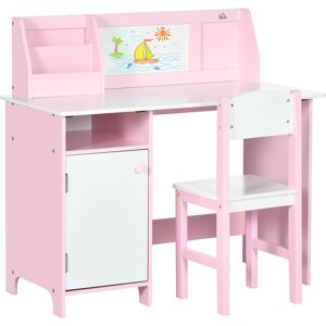 Homcom Muebles infantiles color rosa 90 x 45 x 85 cm