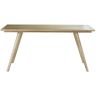 Bois Dessus Bois Dessous Mesa de comedor de madera mindy maciza para 8 personas