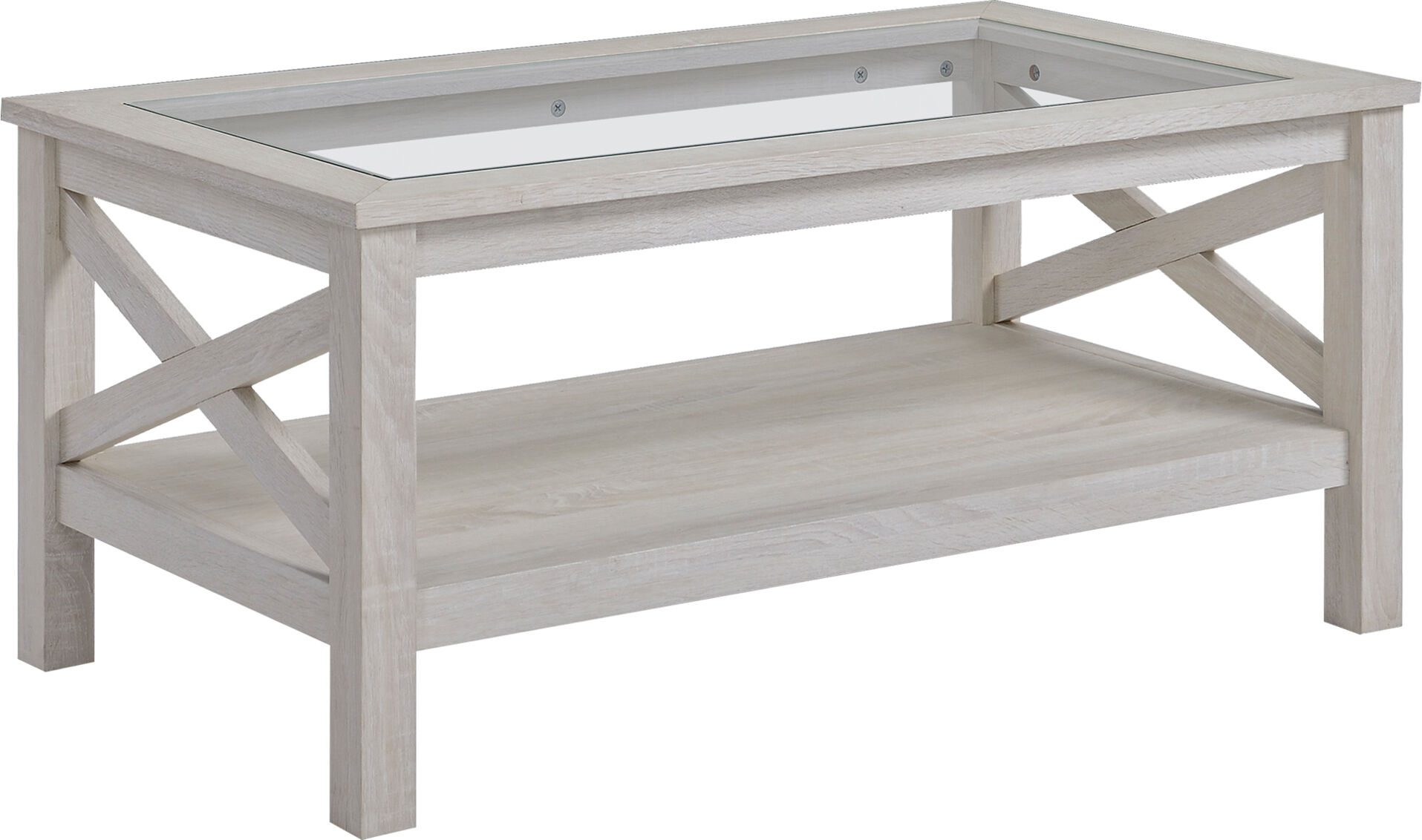 Homcom Mesa de centro color madera 100 x 55 x 45 cm