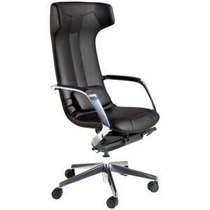 Angel Cerda Silla oficina giratoria polipiel negro Angel Cerda Silla oficina giratoria polipiel negro