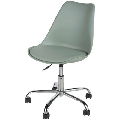 Maisons du Monde Silla de escritorio infantil giratoria verde claro Maisons du Monde Silla de escritorio infantil giratoria verde claro