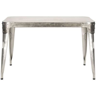 Safavieh Mesas de comedor en metal/hierro/mdf, plata antigua oscuro Safavieh Mesas de comedor en metal/hierro/mdf, plata antigua oscuro