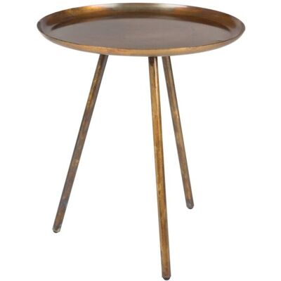 White label Mesa auxiliar de metal cobre White label Mesa auxiliar de metal cobre