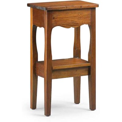 MOYCOR Mesa auxiliar de madera marrón 42x74 cm MOYCOR Mesa auxiliar de madera marrón 42x74 cm