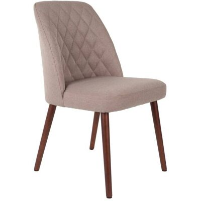 White label Silla de tela beige White label Silla de tela beige