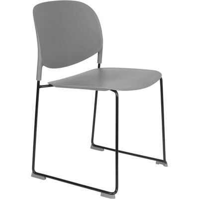 White label Silla polipropileno gris White label Silla polipropileno gris