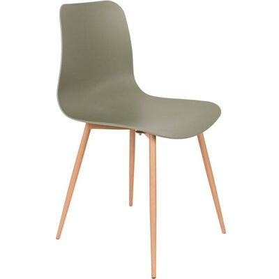 Silla de comedor verde Leon de Unoliving - Silla de comedor Silla de comedor verde Leon de Unoliving - Silla de comedor