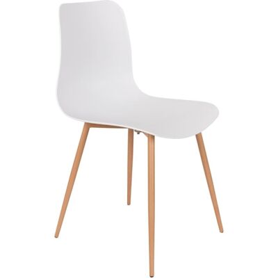 Silla de comedor de polipropileno White Label - Moderna, Cómoda y Duradera Silla de comedor de polipropileno White Label - Moderna, Cómoda y Duradera