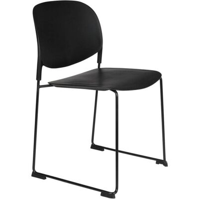 Silla apilable de polipropileno - Blanco - Silla de comedor Silla apilable de polipropileno - Blanco - Silla de comedor
