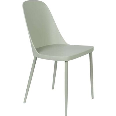 White label Silla polipropileno verde White label Silla polipropileno verde