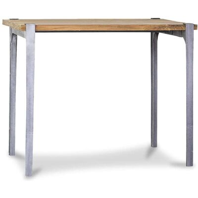 PIB Mesa alta de madera marron PIB Mesa alta de madera marron