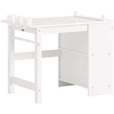 SoBuy Juego de mesa y silla infantil madera blanco SoBuy Juego de mesa y silla infantil madera blanco