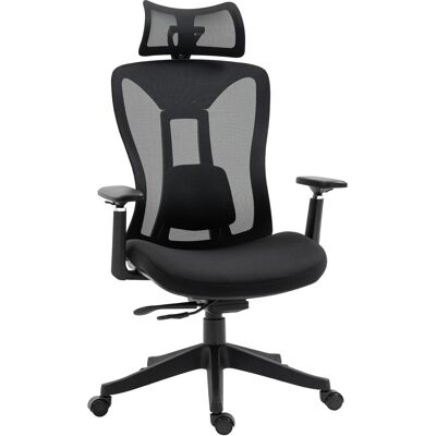 Vinsetto Silla de oficina 70x66x128 cm negro Vinsetto Silla de oficina 70x66x128 cm negro