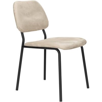 Dutchbone Sillón de tela beige Dutchbone Sillón de tela beige
