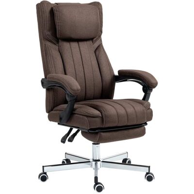 Vinsetto Silla de masaje 65x61x118 cm marrón oscuro Vinsetto Silla de masaje 65x61x118 cm marrón oscuro