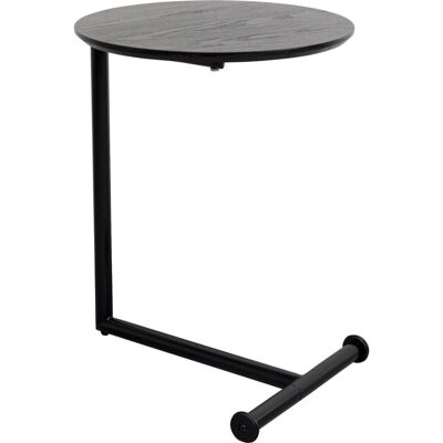 Kare Design Mesa auxiliar madera ø46 cm negro Kare Design Mesa auxiliar madera ø46 cm negro