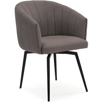 That's Write Sillón con estructura de metal y patas de 60x60 h81 cm That's Write Sillón con estructura de metal y patas de 60x60 h81 cm