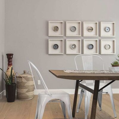 hjh OFFICE Silla de metal sin apoyabrazos blanco hjh OFFICE Silla de metal sin apoyabrazos blanco