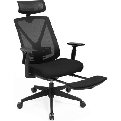 SONGMICS Silla de escritorio ergonómica con soporte lumbar de malla SONGMICS Silla de escritorio ergonómica con soporte lumbar de malla