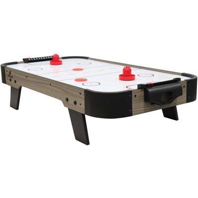 Cougar Mini mesa de air hockey, con accesorios, 92 x 51,5 x 25 cm, roble-gris Cougar Mini mesa de air hockey, con accesorios, 92 x 51,5 x 25 cm, roble-gris