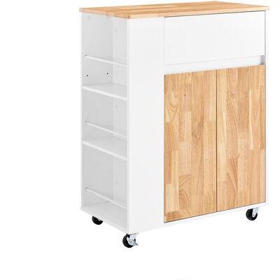SoBuy Carro de cocina con un cajón 70x40x90cm funcional SoBuy Carro de cocina con un cajón 70x40x90cm funcional
