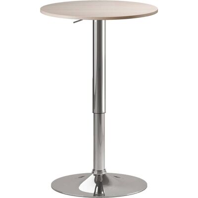 Homcom Mesa de bar 60x60x93 cm madera natural Homcom Mesa de bar 60x60x93 cm madera natural