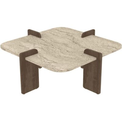 Calicosy Mesa baja con patas asimétricas l90 cm - Calicosy Mesa baja con patas asimétricas l90 cm -