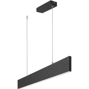 FORLIGHT Colgante Ip20 Thin Led 22,9W 3000K Negro 751Lm