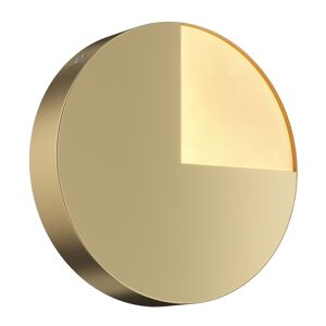 Maytoni Aplique de pared led 6w moderno y elegante circular dorado ø 18,4 cm