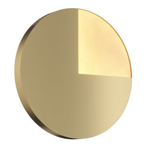 Maytoni Aplique de pared led 10w moderno y elegante circular dorado ø 38,1 cm