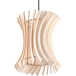 Sollux Lighting Lámpara colgante madera natural madera  alt. 107 cm