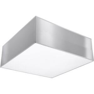 Sollux Lighting Lámpara de techo gris cloruro de polivinilo  alt. 11 cm