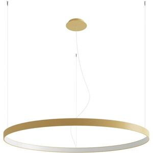 Thoro Lighting Lámpara colgante dorado aluminio 3000k  alt. 150 cm