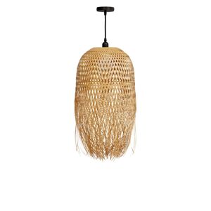 Rendez-Vous Déco Lámpara colgante de bambú natural y metal