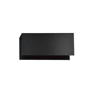 Wonderlamp Aplique de pared estilo nórdico rectangular negro