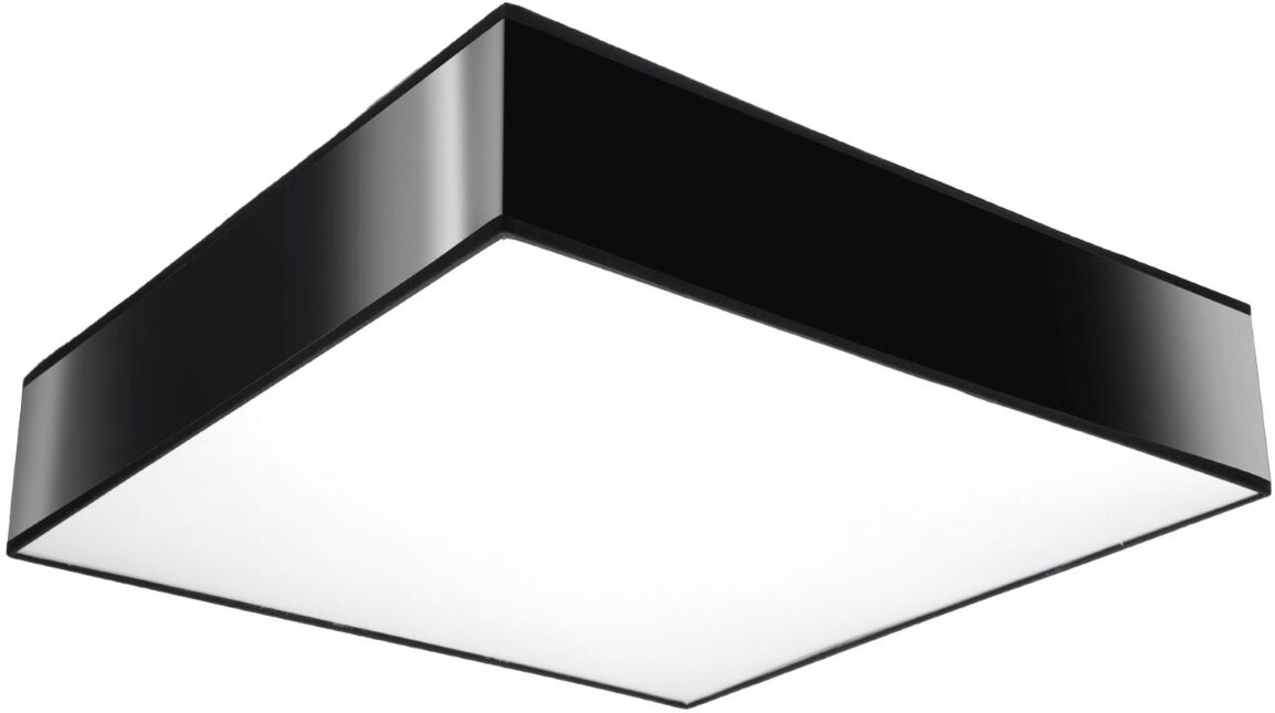 Sollux Lighting Lámpara de techo negro cloruro de polivinilo  alt. 11 cm