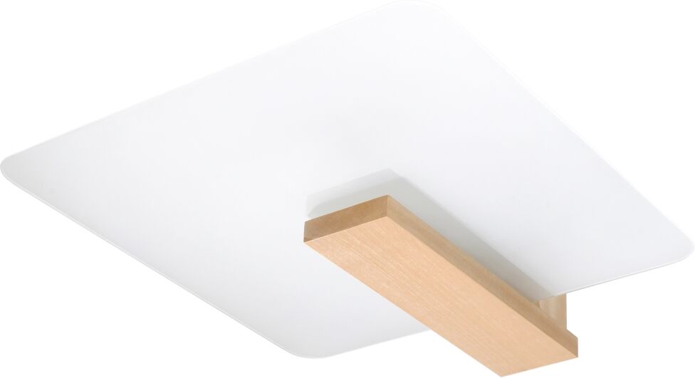 Sollux Lighting Lámpara de techo madera natural madera, vidrio  alt. 48 cm