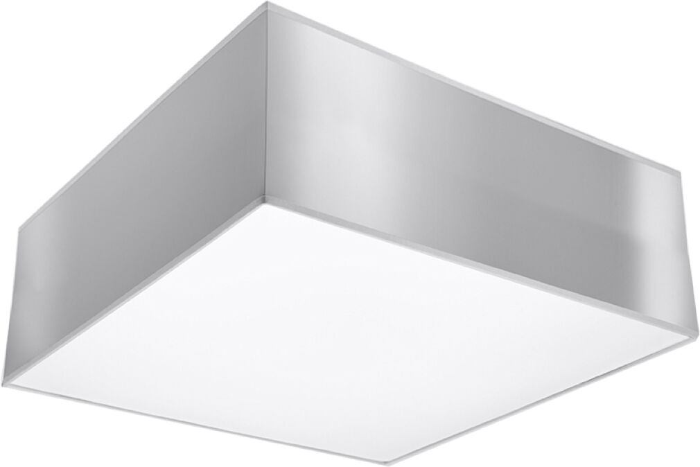 Sollux Lighting Lámpara de techo gris cloruro de polivinilo  alt. 11 cm