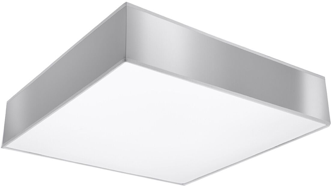 Sollux Lighting Lámpara de techo gris cloruro de polivinilo  alt. 11 cm