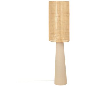 Maisons du Monde Lámpara de pie con pantalla de ratán, Alt. 140 cm Maisons du Monde Lámpara de pie con pantalla de ratán, Alt. 140 cm